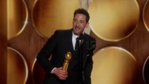 Adrien Brody remporte le Golden Globe 2025 du meilleur acteur dans un drame pour The Brutalist