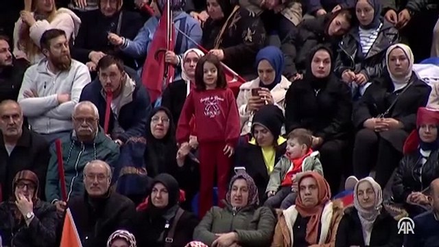 Cumhurbaşkanı Erdoğan, AK Parti Rize 8. Olağan İl Kongresi'ne katıldı
