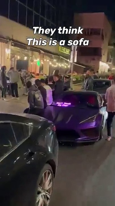 😍A new sofa beast. _car _c8 _corvette _funny _ferrari _foryou _mycar _corvettec8 _prank _lamborghini(360P)