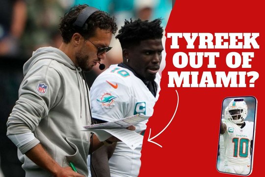 Miami Dolphins' head coach has an honest reaction to Tyreek Hill’s saying that he’s done with the team