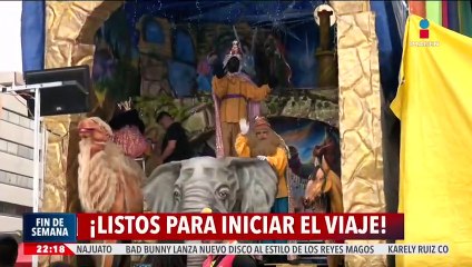 ¡Los Reyes Magos están listos pata dejar regalos a todos los niños que se portaron bien!