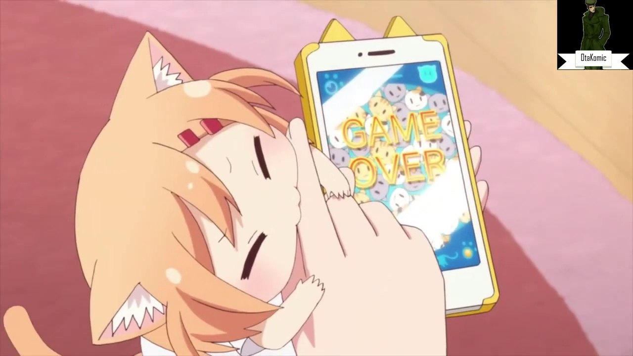 Yuuko-san y sus gatos Kawaiis 💛 v1 #AnimeCrack #Animeme