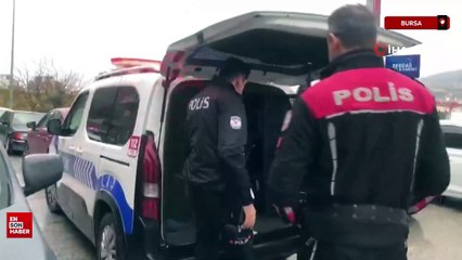 Galatasaray ve Göztepe taraftarları Bursa'da birbirine girdi