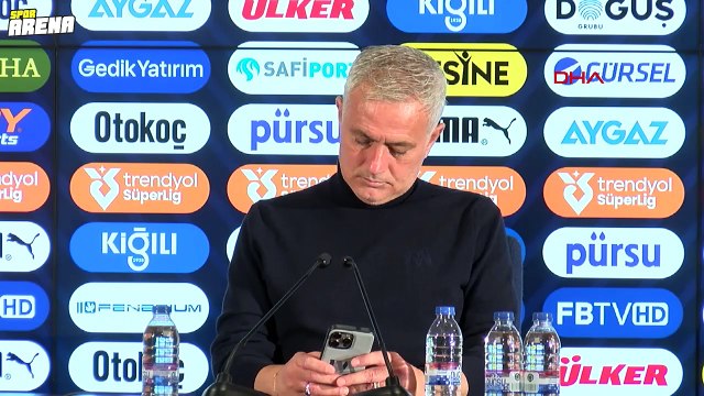 Jose Mourinho'dan maç sonu flaş çıkış: Neden korkuyorsunuz? Toksik bir lig...