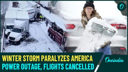 Watch Winter Storm Chaos: Stranded Cars, Record Snowfall, and Emergency Crews in Action Across U.S