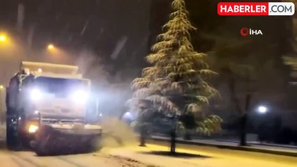 Erzincan'a Kar Yağışı Etkili Oldu