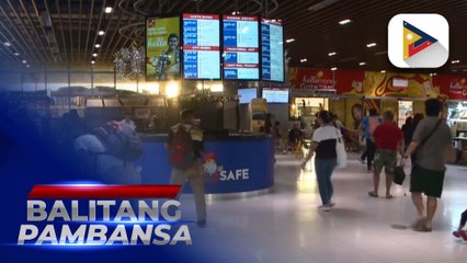 Mga pasahero, dagsa sa bus terminal sa kahabaan ng EDSA-Cubao para sa unang araw ng balik-pasok at balik-trabaho ngayong araw