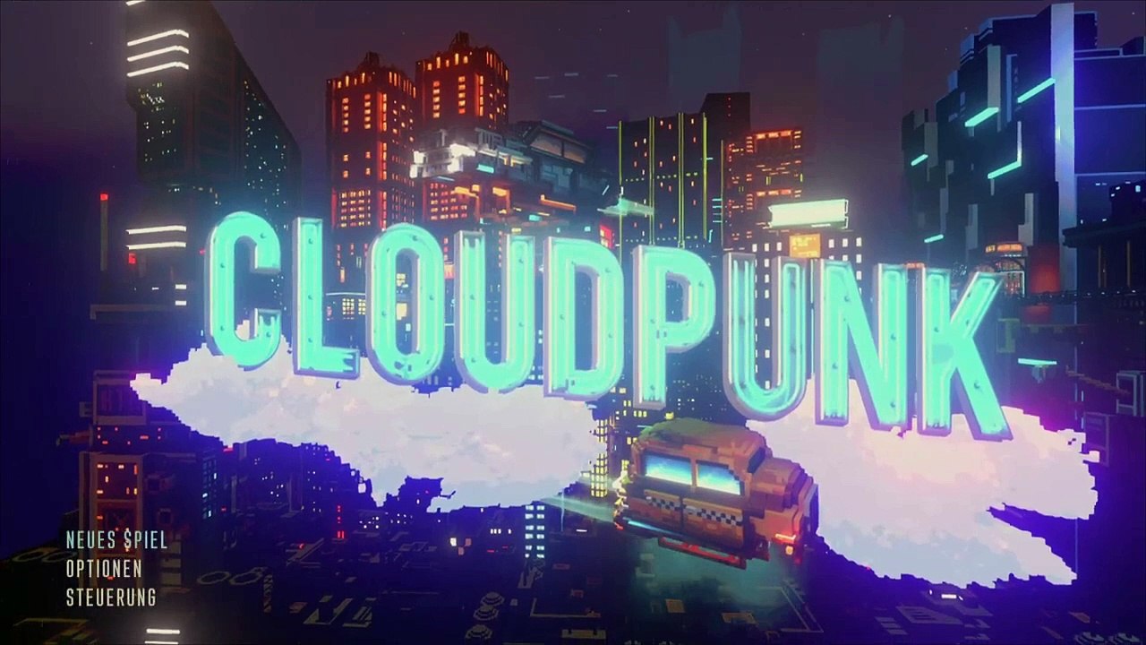 Lets play Cloudpunk #1 - First Delivery