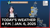 Today's Weather, 4 P.M. | Jan. 6, 2025