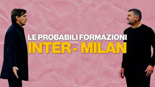 Supercoppa, Inter-Milan: le probabili formazioni di Inzaghi e Conceiçao