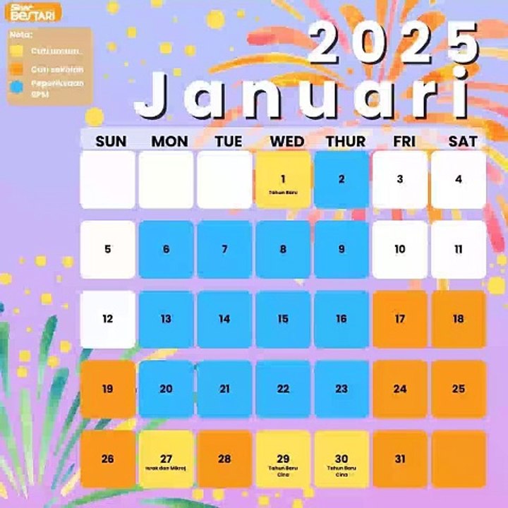 Kalendar 2025