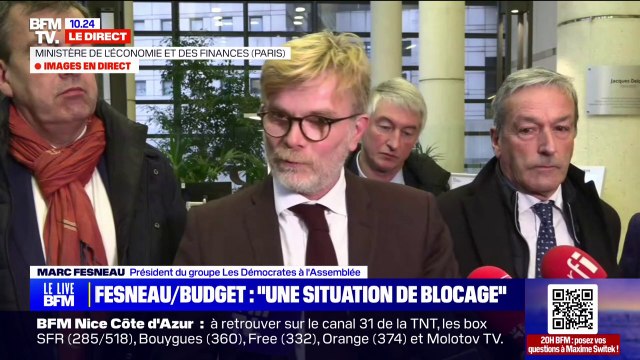Marc Fesneau (MoDem): Nous ne voulons pas de matraquage fiscal