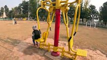 Exercise Machines in the park