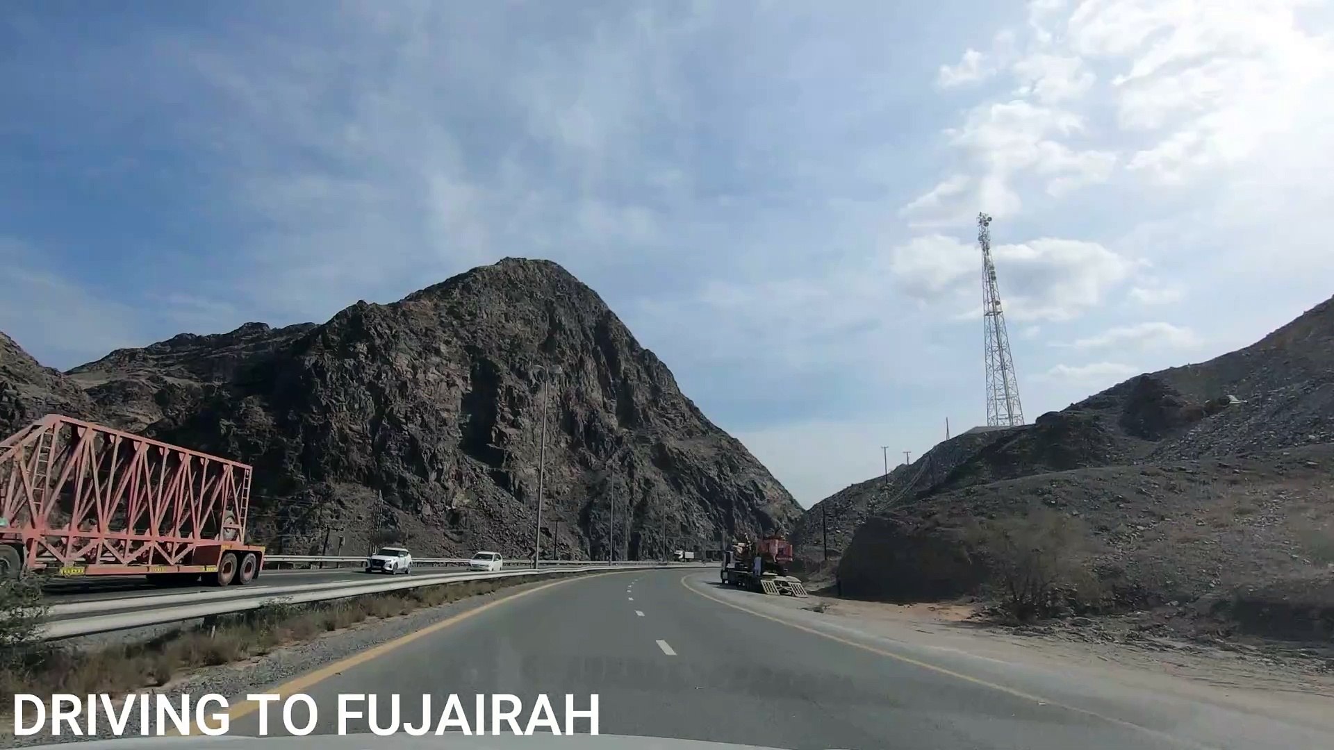⁣Driving Tour - Driving to Fujairah - #dubai