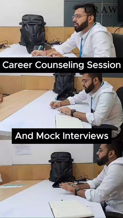 Cyber Security Career Counseling Session | Cyber Security Mock Interview | Craw Placement