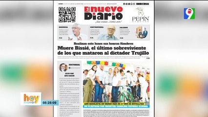 Titulares prensa dominicana lunes 06 de enero 2025 | Hoy Mismo
