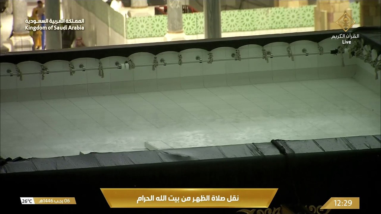 أجواء الحرم المكي اليوم 6 رجب 1446هـ أذان وصلاة...