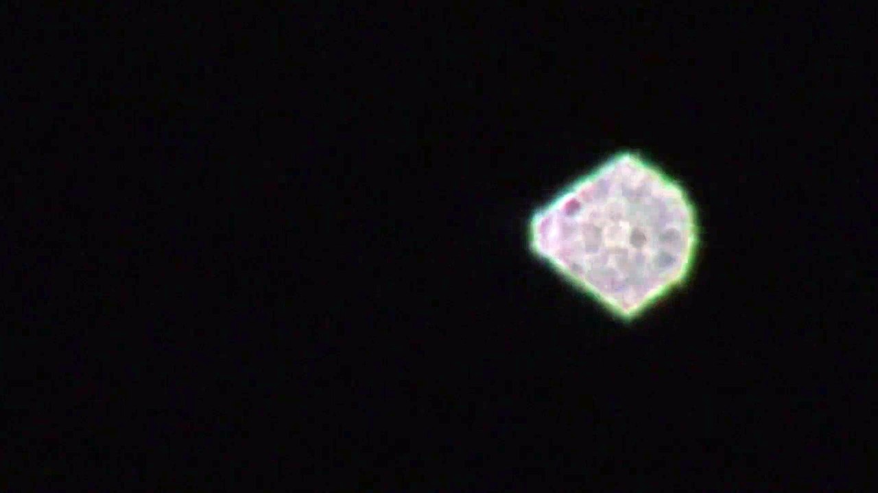 Actor and director films UFO in skies above Milton Keynes