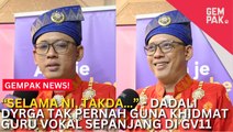 #GempakVideoNews : Gegar Vaganza 11 : Konsisten Top 3, Peminat Tanya Bila Dadali Dyrga Nak Dapat #1