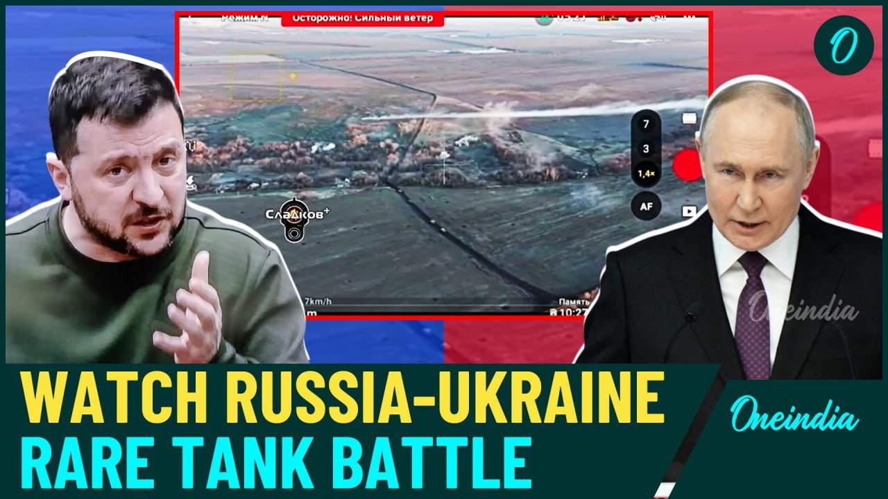 Russia Vs Ukraine Epic Tank Showdown: Explosive Video of Tanks Head On  Warfare | Guess Who Wins...