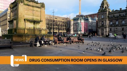 UK’s first drug consumption room opens in Glasgow