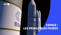 Espace : les principales fusées