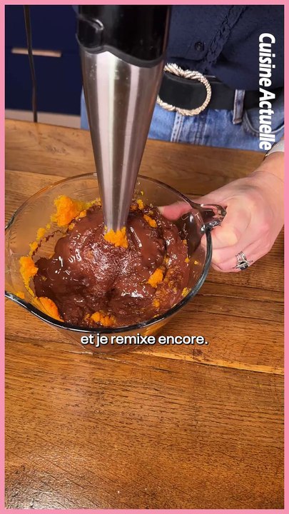 Gâteau chocolat carotte