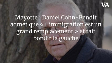 Mayotte : Daniel Cohn-Bendit admet que « l’immigration est un grand remplacement » et fait bondir la gauche