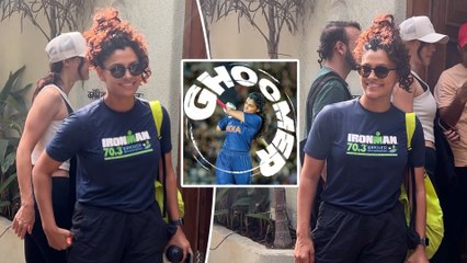 Saiyami Kher, Ghoomer Film Actress Was Spotted In Bandra - A Day Out With Friends!
