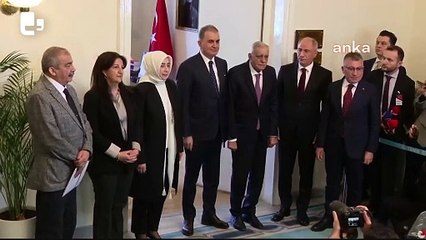 DEM Parti-AKP görüşmesi sona erdi