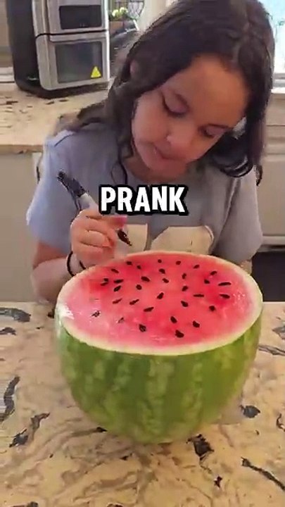 Funny Watermelon Prank  shorts short viralvideos viralshort funny youtubeshorts shortsfeed_360