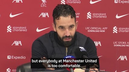 Everybody at Manchester United is too comfortable - Amorim