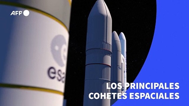Los principales cohetes espaciales