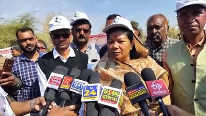 अजगर दादर को मिलेगी देश में पहचान कैबिनेट मंत्री संपतिया उइके ने किया भूमि पूजन