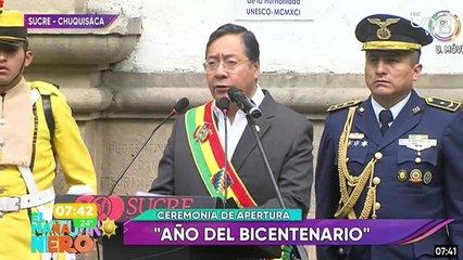 presidente arce bicentenario
