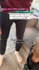 Big Sister Meets Her Baby Brother After NICU Journey