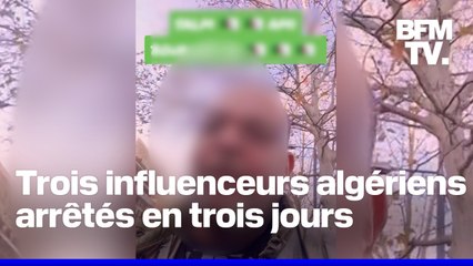 Trois influenceurs algériens interpellés: que leur reproche la justice française?