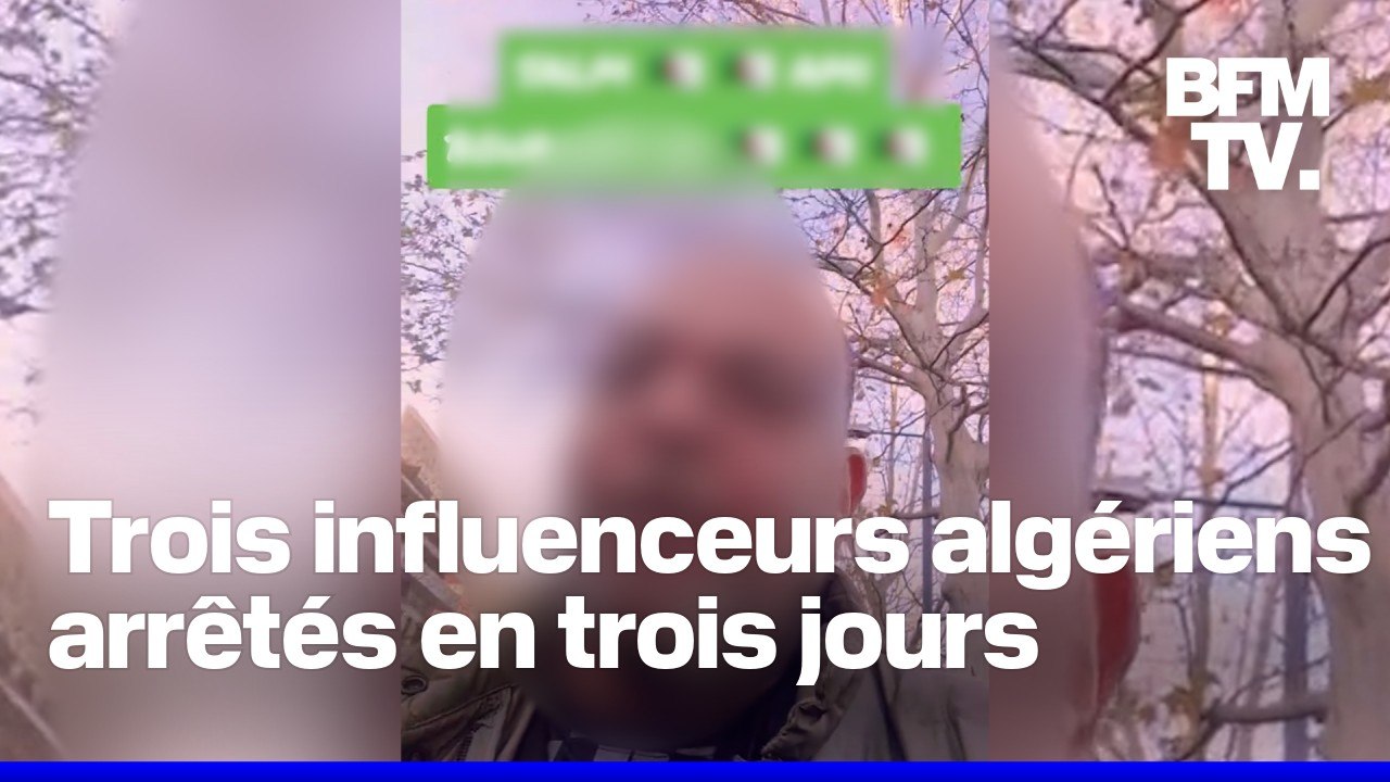 Trois influenceurs algériens interpellés: que leur reproche la justice française?