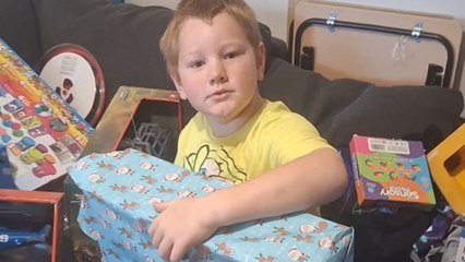 Little boy's overjoyed reaction to PS5 surprise on Christmas morning