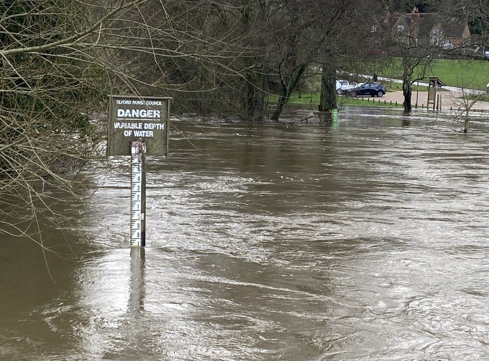 Flooding in Tilford