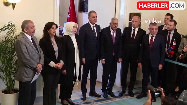 DEM Partisi İmralı Heyeti TBMM'de AK Parti ile Görüştü