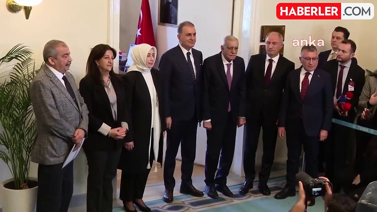 DEM Partisi İmralı Heyeti TBMM'de AK Parti ile Görüştü