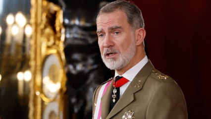 Felipe VI: "La tragedia ha puesto de manifiesto el valor de las Fuerzas Armadas"