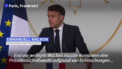 Macron kritisiert Musks Einmischung in Bundestagswahl