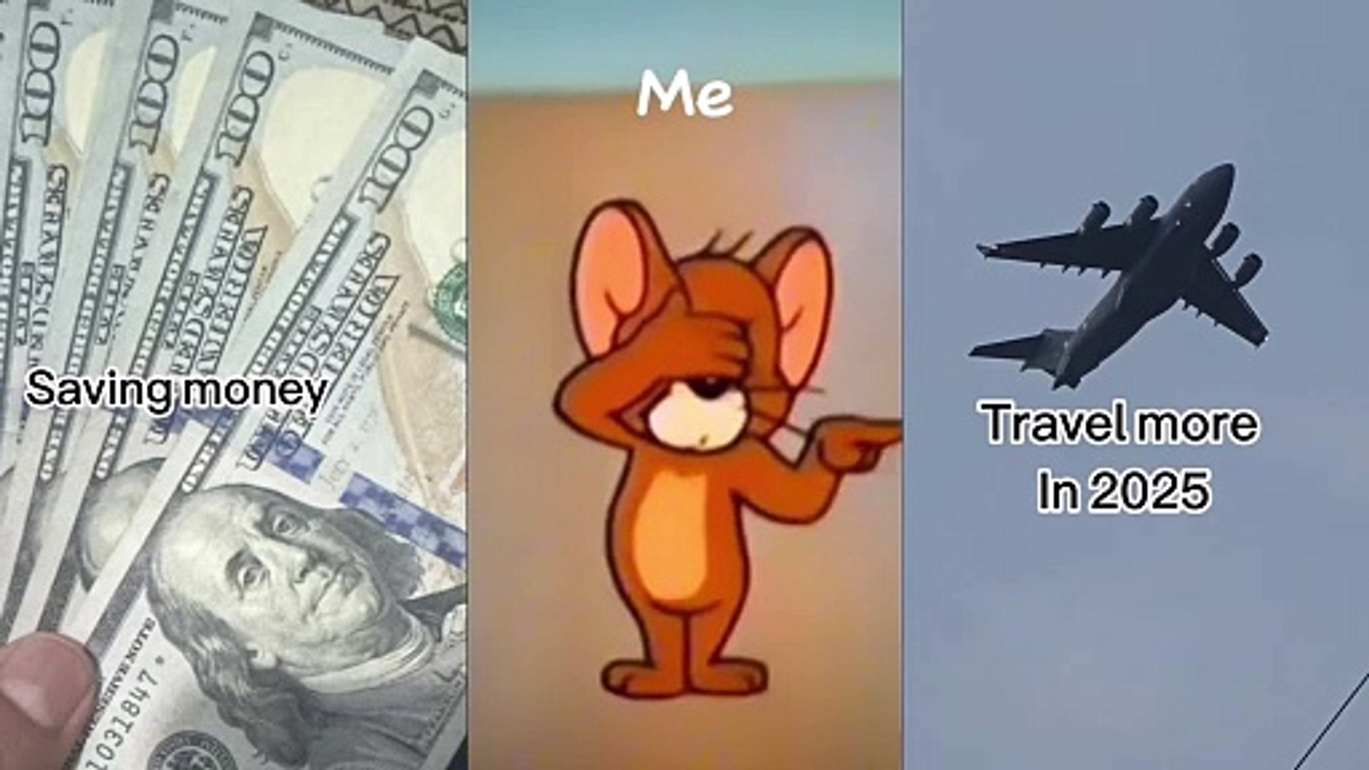 ⁣“Saving money or travel more in 2025”