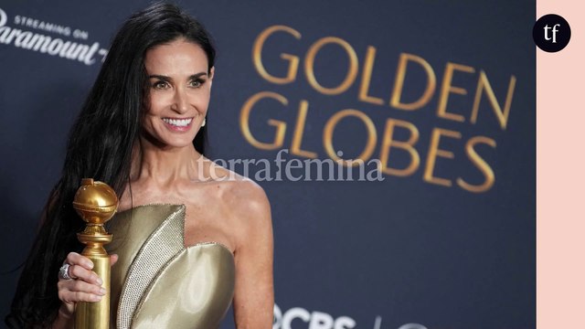 Pas assez minces : aux Golden Globes, Demi Moore dénonce les diktats subis pendant toute sa carrière