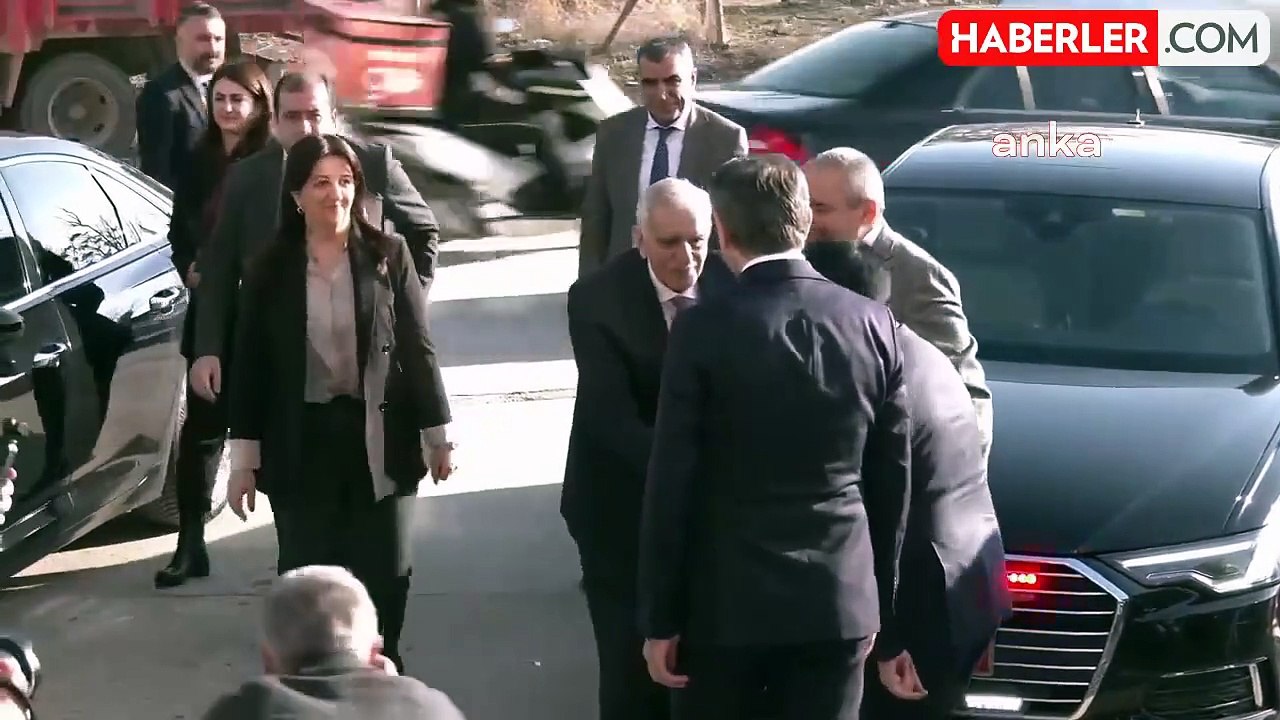 DEM Parti İmralı Heyeti, Saadet Partisi'ni Ziyaret Etti