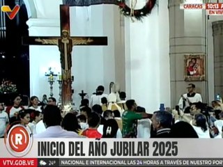 Caracas I Realizan en la Catedral el inicio del Año Jubilar 2025