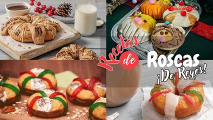 Conoce 4 recetas de Rosca de Reyes, más tips de cocina