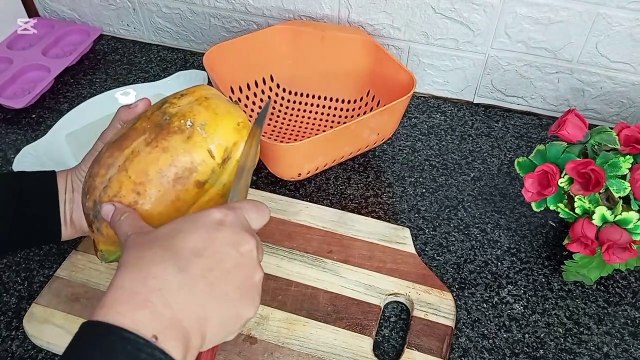 Instant skin whitening Brightening homemade soap How to make papaya soap